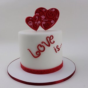 5. Торт "Love is"